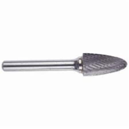 Carbide Burr, Premium, Series 5970, Radius, 716 Head Dia, 1 Length Of Cut, 234 Overall Length